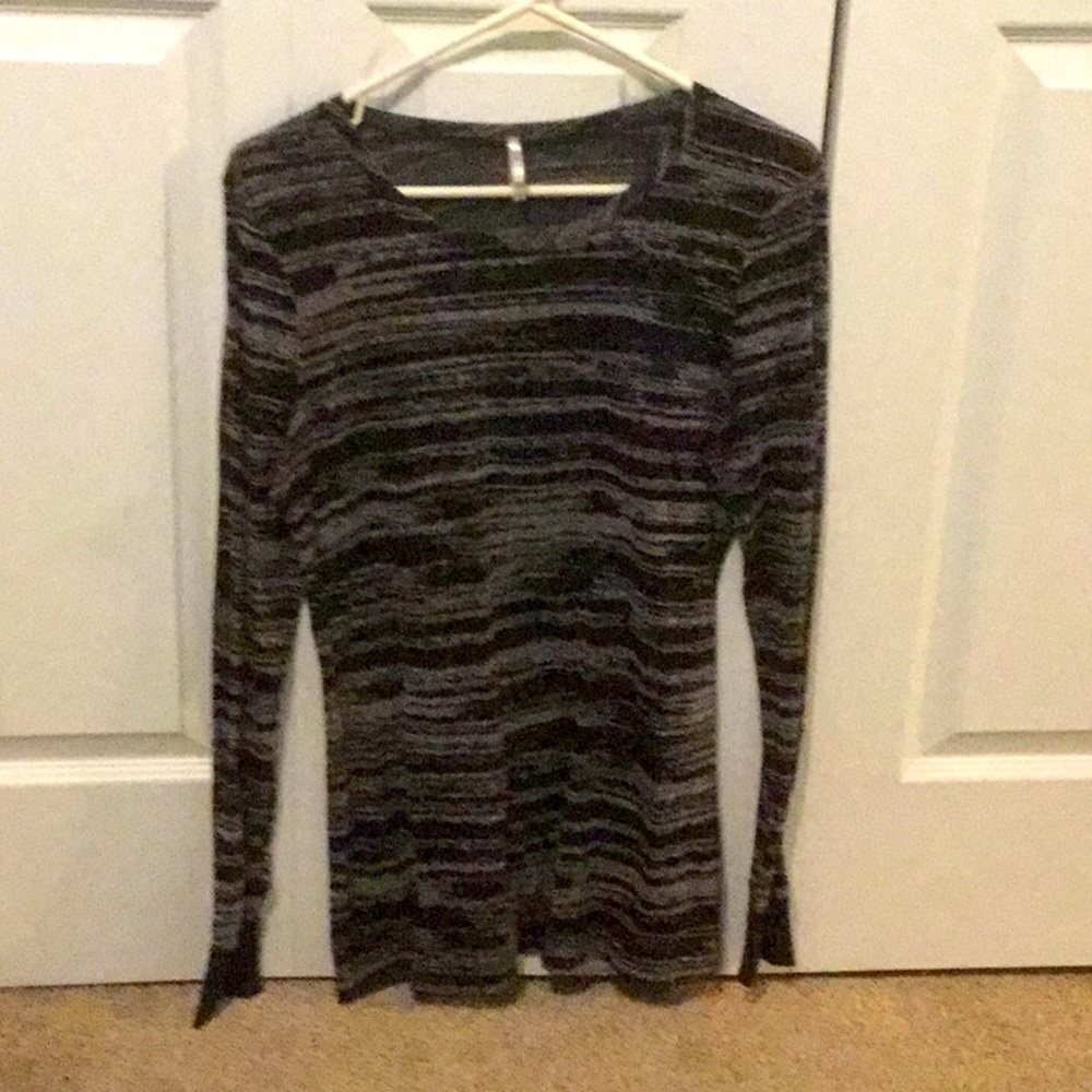 BKE Burnout Long Sleeve Shirt XL
